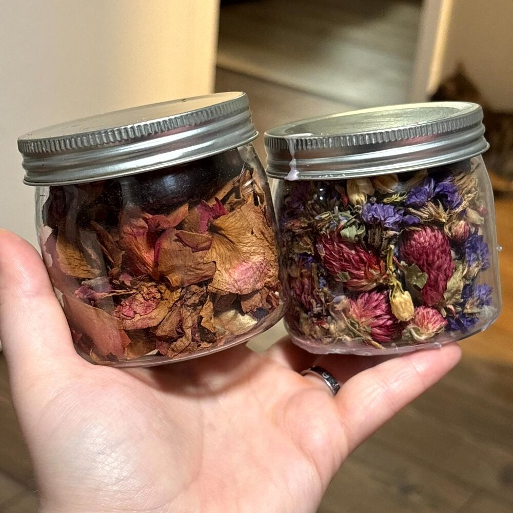 Dried flowers mix for crafts